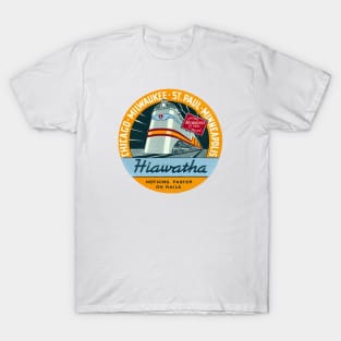 1935 Hiawatha Railroad Train T-Shirt